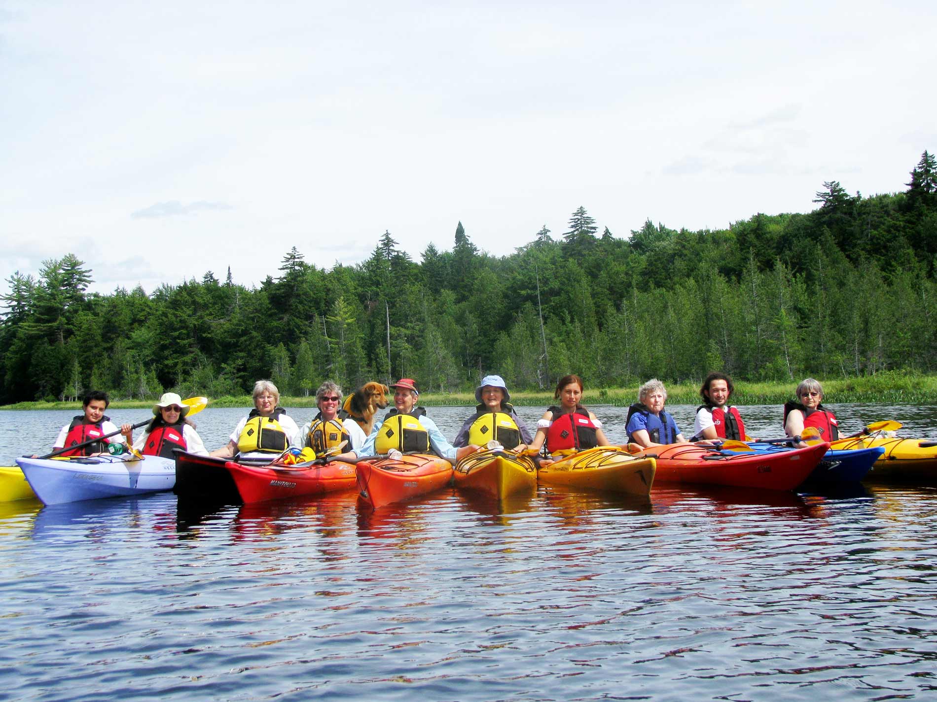 Kayaking tour